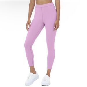 Alo Yoga Ribbed High-Waist 7/8‎ Blissful Legging Lilac
